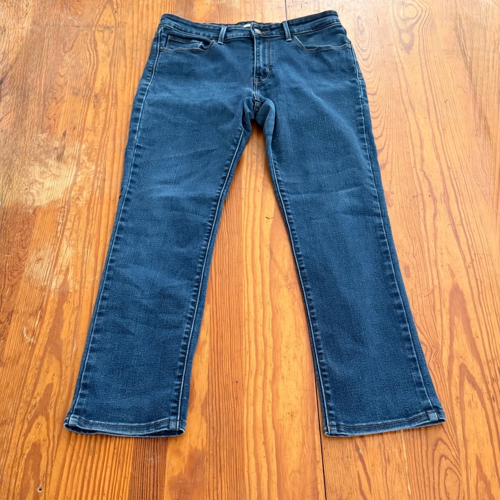 Levi's‎ Jeans Women's 12 Mid Rise Skinny Dark Wash Denim